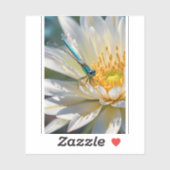 ドラゴンフライ花 シール (シート)