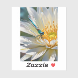 ドラゴンフライ花 シール