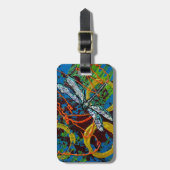 ドラゴンフライ荷物タグ ラゲッジタグ (正面縦)
