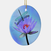 ドラゴンフライ記憶引用文クリスマスオーナメント セラミックオーナメント (右)