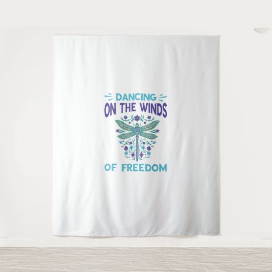 ドラゴンフライ踊りオンザウィンズドラゴンフライ愛好家Dr. タペストリー (正面)