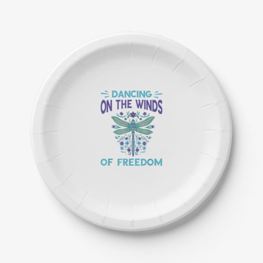 ドラゴンフライ踊りオンザウィンズドラゴンフライ愛好家Dr. ペーパープレート (正面)