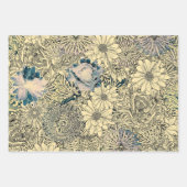 ドラゴンフライ金ゴールドガーデン ラッピングペーパーシート (正面)