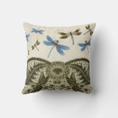 ドラゴンフライ・イン・レース クッション (裏面)