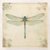 ドラゴンフライ・グラス・コースター ガラスコースター (正面)