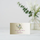 ドラゴンフライ・グロー・ビジネス・カード 名刺 (スタンド正面)