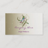 ドラゴンフライ・グロー・ビジネス・カード 名刺 (正面)