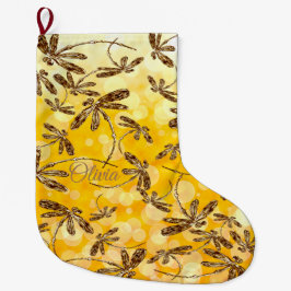 ドラゴンフライ・サンシャイン ラージクリスマスストッキング