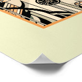 ドラゴンフライ・セレナーデ：アールデコ風景 ポスター (角)