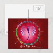 『ドラゴンフライ・ダンスII』 ポストカード (正面/裏面)