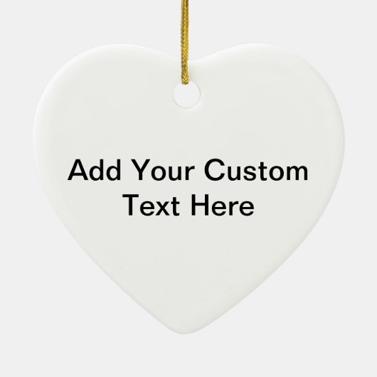 ドラゴンフライ – ハートオーナメント セラミックオーナメント (裏面)