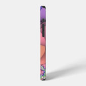 ドラゴンフライ・パステル iPhoneケース (左側面)