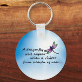 ドラゴンフライ、ビジターからの天国 キーホルダー (正面)