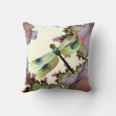 ドラゴンフライ&フラクタル枕 クッション (裏面)