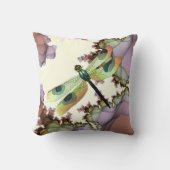 ドラゴンフライ&フラクタル枕 クッション (正面)