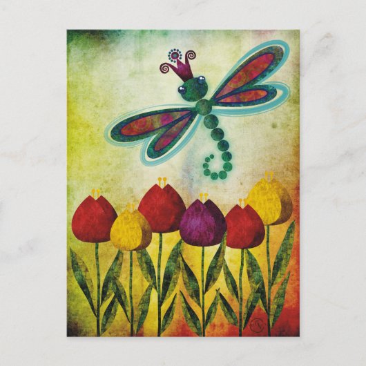 ドラゴンフライ ポストカード (正面)