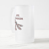 ドラゴンフライ/戦士…APS フロストグラスビールジョッキ (正面左)