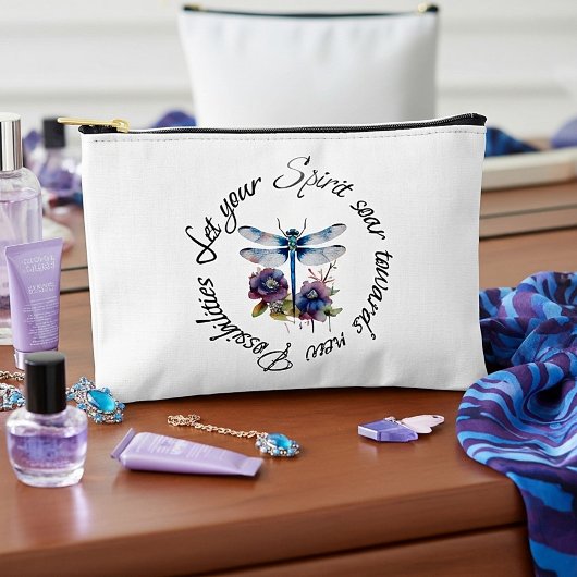 ドラゴンフライ – 新しい可能性の精神 アクセサリーポーチ