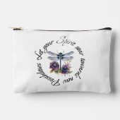 ドラゴンフライ – 新しい可能性の精神 アクセサリーポーチ (正面)