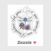 ドラゴンフライ – 新しい可能性の精神 シール (シート)