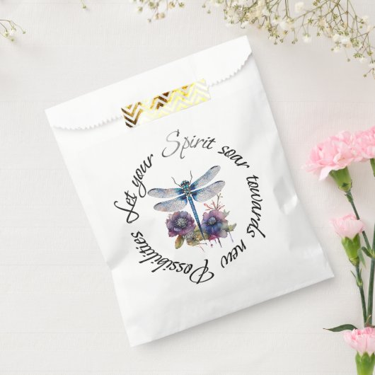 ドラゴンフライ – 新しい可能性の精神 フェイバーバッグ (封をした状態)