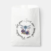 ドラゴンフライ – 新しい可能性の精神 フェイバーバッグ (正面)