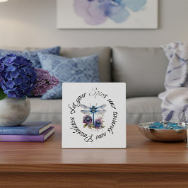 ドラゴンフライ – 新しい可能性の精神 フォトプラーク