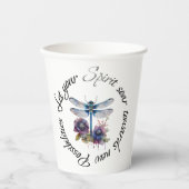 ドラゴンフライ – 新しい可能性の精神 紙コップ (正面)