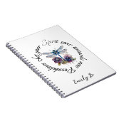 ドラゴンフライ – 新たな可能性のカスタム精神 ノートブック (右側)