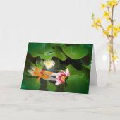 ドラゴンフライ#4488 カード (黄色い花)