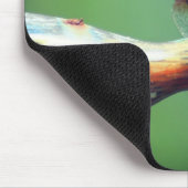 ドラゴンフライCoパイロットユーモアのある自然 マウスパッド (コーナー)