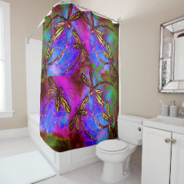 ドラゴンフライHIppy Flit シャワーカーテン