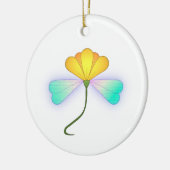 ドラゴンフラワー セラミックオーナメント (左)