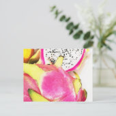 ドラゴンフルーツのはがき ポストカード (スタンド正面)