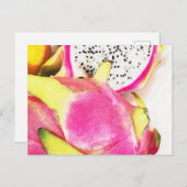 ドラゴンフルーツのはがき ポストカード (正面/裏面)