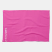 ドラゴンフルーツのピンク色の名前 キッチンタオル (横)