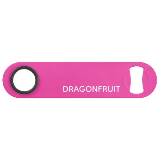 ドラゴンフルーツのピンク色の名前 スピード栓抜き (正面(横))