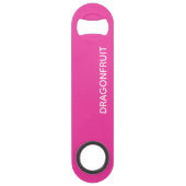 ドラゴンフルーツのピンク色の名前 スピード栓抜き (正面)