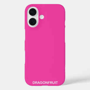 ドラゴンフルーツのピンク色の名前 iPhone 16ケース