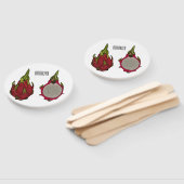 ドラゴンフルーツの漫画イラスト ハンドファン (組立なし)