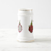 ドラゴンフルーツアニメイラストレーション ビールジョッキ (中央)