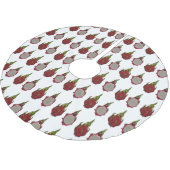 ドラゴンフルーツアニメイラストレーション ブラッシュドポリエステルツリースカート (アングル)