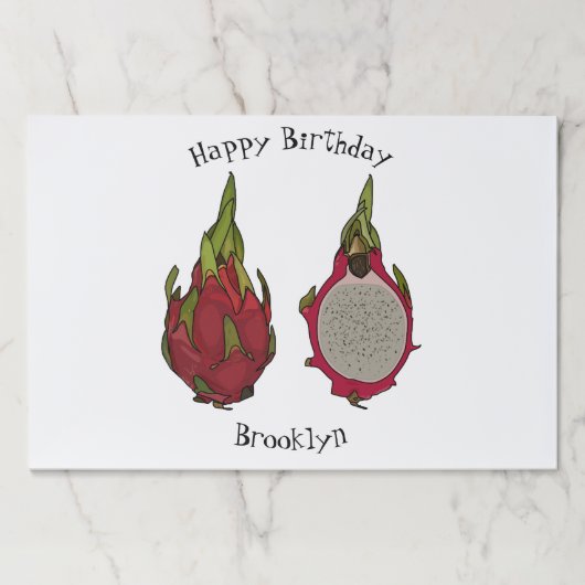 ドラゴンフルーツアニメイラストレーション ペーパーパッド (正面)