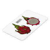 ドラゴンフルーツアニメイラストレーション マグネット (左側)