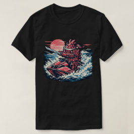 ドラゴンフルーツジェットスキーデュエリスト - ビンテージサマーレース Tシャツ