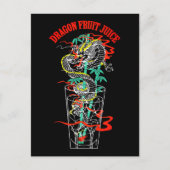 ドラゴンフルーツジュース ポストカード (正面)