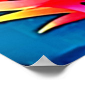 ドラゴンフルーツパターンアート ポスター (角)