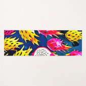 ドラゴンフルーツパターンアート ヨガマット (正面(横))