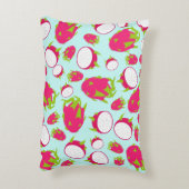 ドラゴンフルーツパターン アクセントクッション (裏面(縦))
