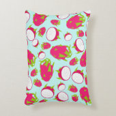 ドラゴンフルーツパターン アクセントクッション (正面(垂直))
